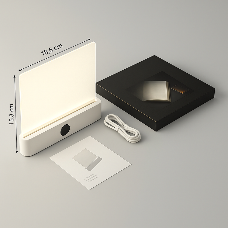 CrystalClear LED Leeslamp